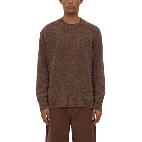 Assembly Label Lief Wool Blend Knit Mid Brown Marle